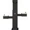 Global Industrial Outdoor Bottle Filling Station & Bi-Level Drinking Fountain, Black Powder Coat 761220BK - alternate 2